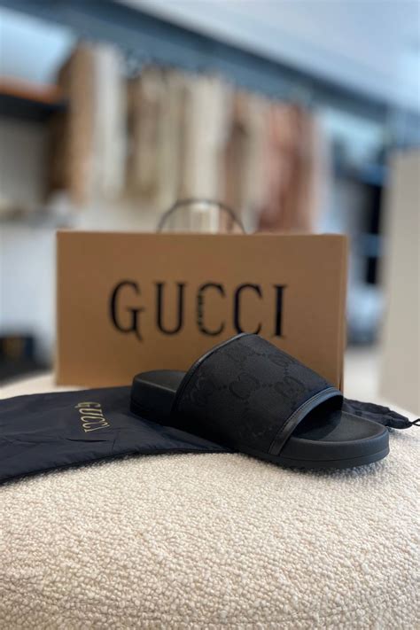 gucci sideline sandals|Gucci slippers women.